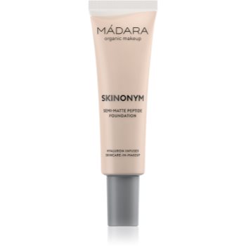 MÁDARA Skinonym Semi-Matte Peptide machiaj persistent cu peptide - imagine 2